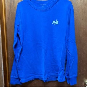 American Eagle Mens Medium Shirt Classic Fit Long Sleeve